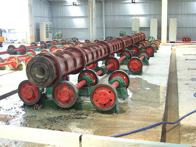 Concrete Spun Pile / Pole  Centrifugal Spinning  Machine suppliers